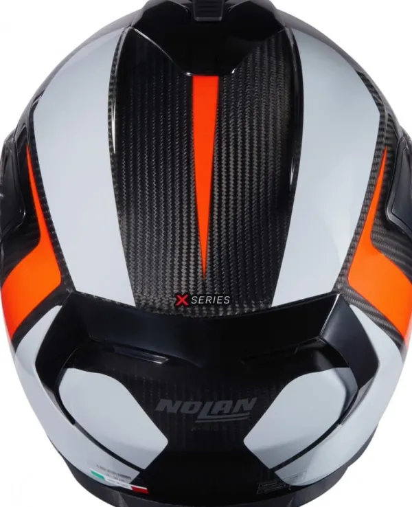 Nolan X-903 Ultra Carbon Intrigo 344> Helmen Met Zonnevizier|Race Helmen