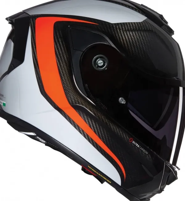 Nolan X-903 Ultra Carbon Intrigo 344> Helmen Met Zonnevizier|Race Helmen