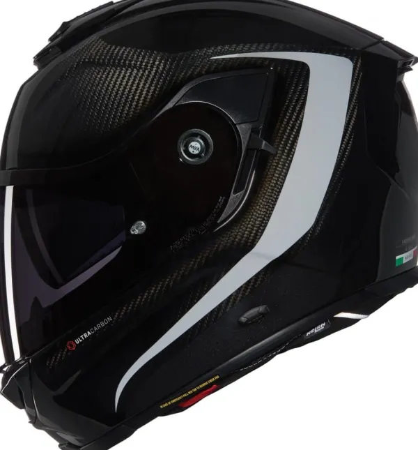 Nolan X-903 Ultra Carbon Intrigo 346> Helmen Met Zonnevizier|Race Helmen