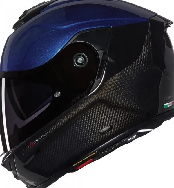 Nolan X-903 Ultra Carbon Verniciatura Spec 341> Helmen Met Zonnevizier|Race Helmen
