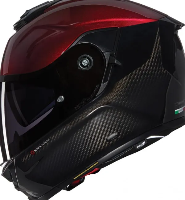 Nolan X-903 Ultra Carbon Verniciatura Spec 343> Helmen Met Zonnevizier|Race Helmen