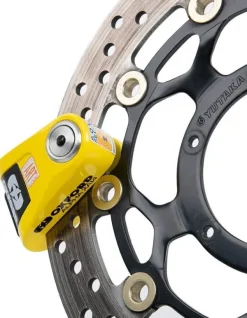 Oxford Alpha XA14 Alarm Disc Lock Yellow ART4 LK217><noscript><img width=