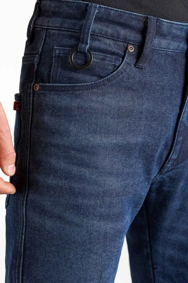 Pando Moto Arnie-Slim Motorbroek Blue> Motorbroeken