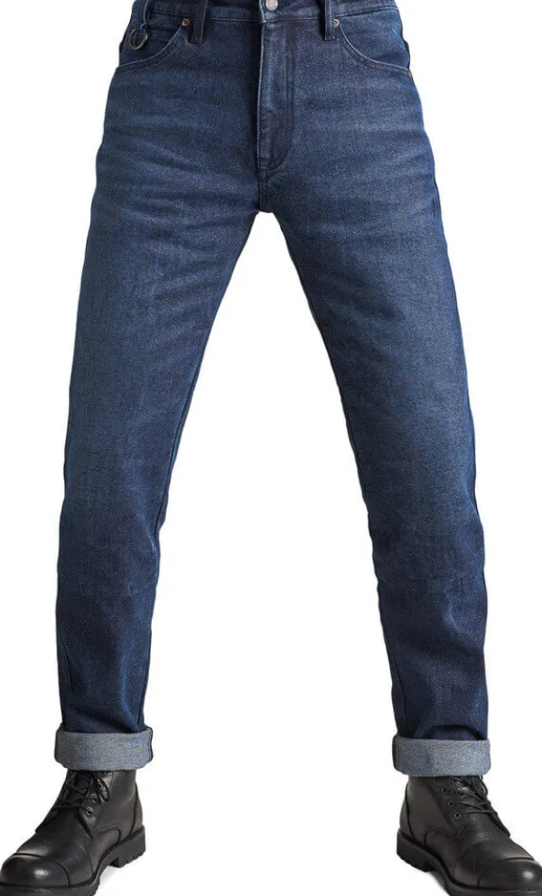 Pando Moto Arnie-Slim Motorbroek Blue> Motorbroeken