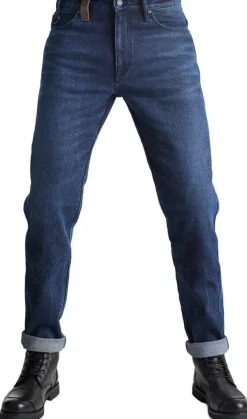Pando Moto Arnie-Slim Motorbroek Blue><noscript><img width=