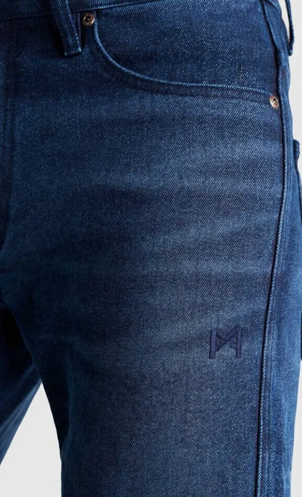 Pando Moto Arnie-Slim Motorbroek Blue> Motorbroeken