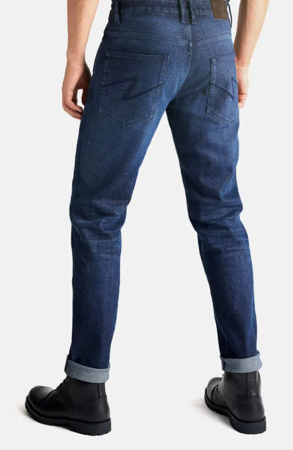 Pando Moto Arnie-Slim Motorbroek Blue> Motorbroeken