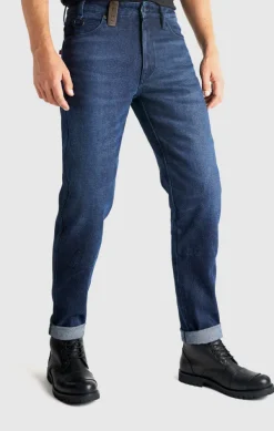 Pando Moto Arnie-Slim Motorbroek Blue><noscript><img width=