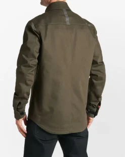 Pando Moto Capo Motorjas COR 02 Shirt Slim-Fit Cordura® Olive><noscript><img width=