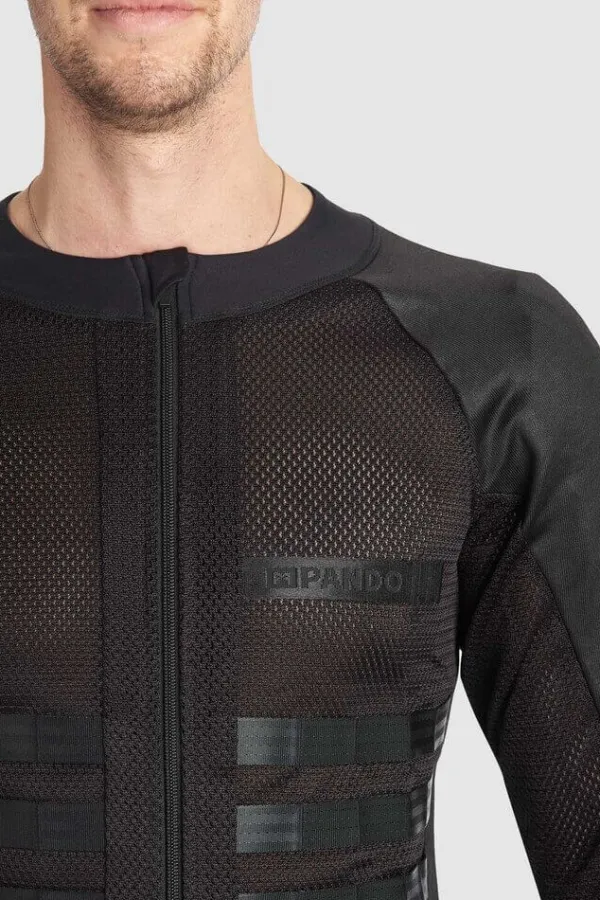 Pando Moto Commando-Uh Motorjas Black> Motorjassen