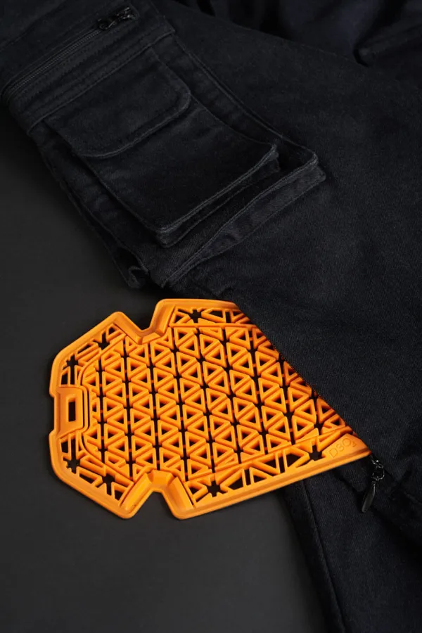 Pando Moto Desert-Cargo Motorjeans Black> Motorbroeken|Motorjeans