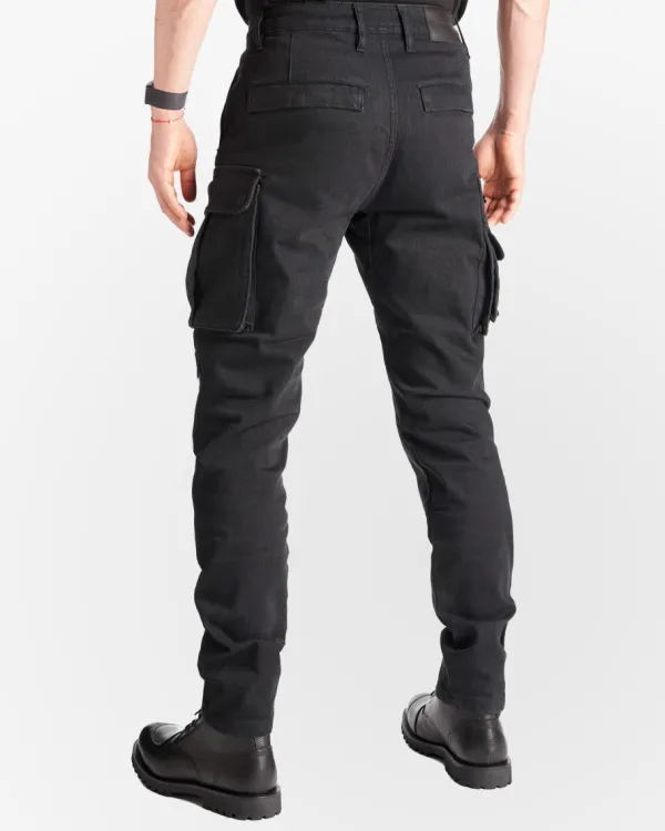 Pando Moto Desert-Cargo Motorjeans Black> Motorbroeken|Motorjeans