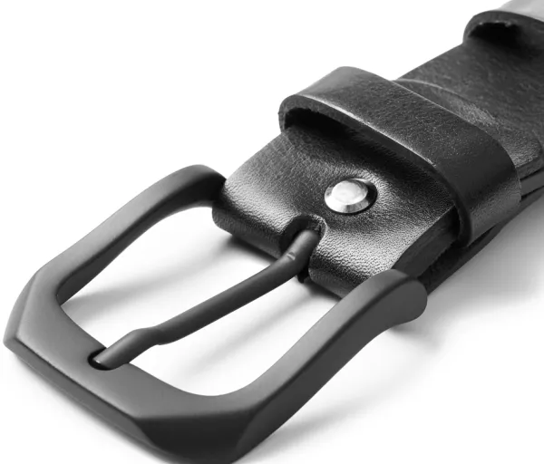 Pando Moto Himo 3 Full-grain Soft Leather Belt> Bretels En Riemen