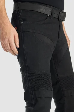 Pando Moto Karldo Slim Motorjeans Black><noscript><img width=