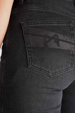 Pando Moto Kaya Slim Motorjeans Grey> Motorjeans