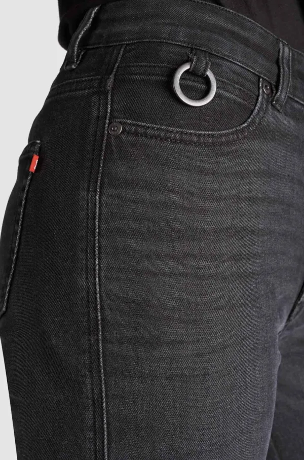 Pando Moto Kaya Slim Motorjeans Grey> Motorjeans