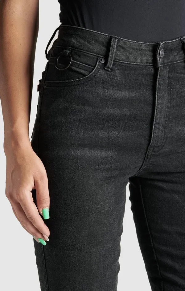 Pando Moto Kusari Lady Motorjeans Black> Motorjeans