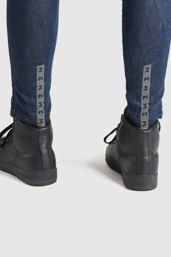 Pando Moto Kusari Lady Motorjeans Blue> Motorjeans