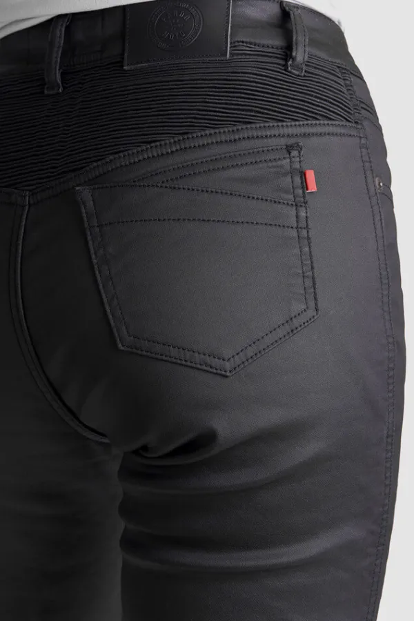 Pando Moto Lorica Lady Motorjeans Black> Motorbroeken