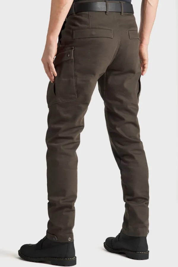 Pando Moto Mark Motorjeans Olive> Motorbroeken