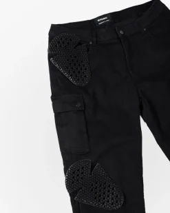 Pando Moto Mila Cargo Motorjeans Black><noscript><img width=