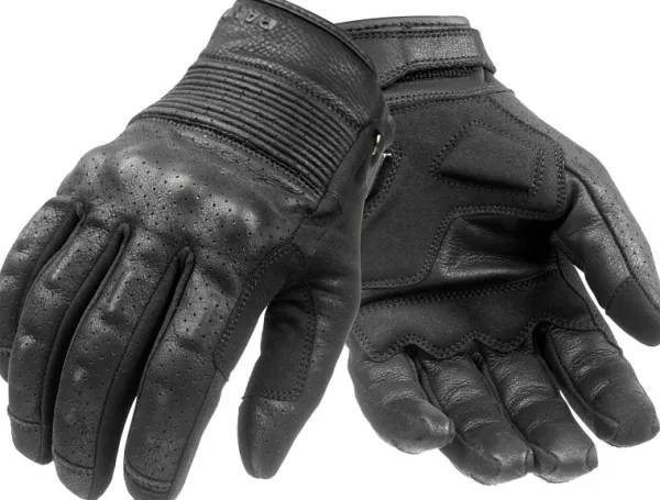 Pando Moto Onyx Gloves Black 01> Motorhandschoenen