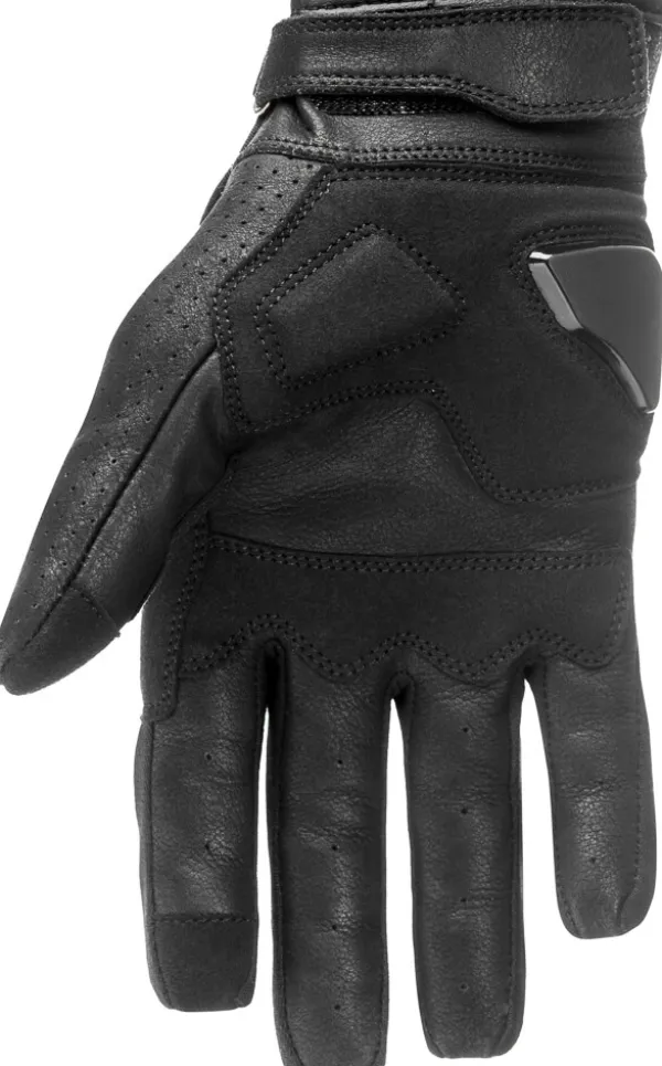 Pando Moto Onyx Gloves Black 01> Motorhandschoenen