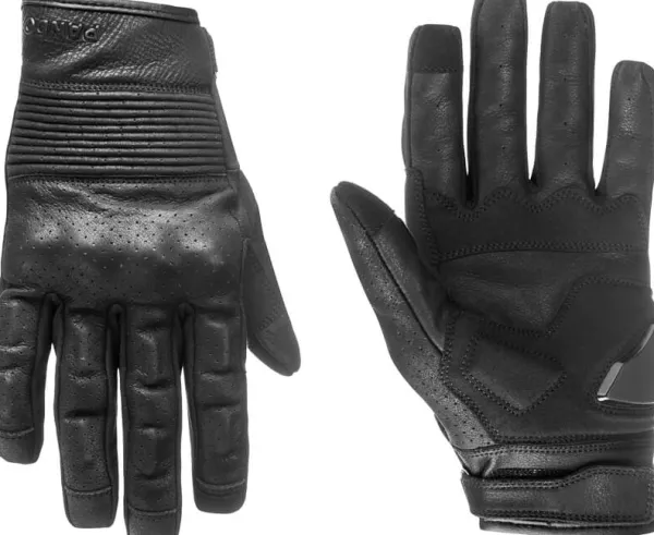 Pando Moto Onyx Gloves Black 01> Motorhandschoenen