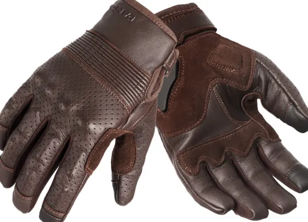 Pando Moto Onyx Gloves Brown> Motorhandschoenen