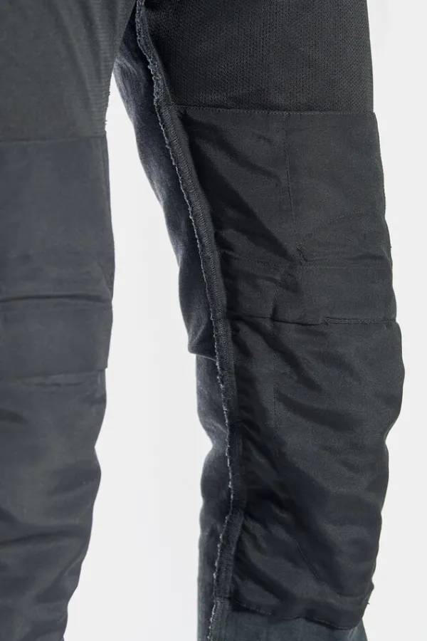 Pando Moto Robby Slim Motorjeans Black> Motorjeans