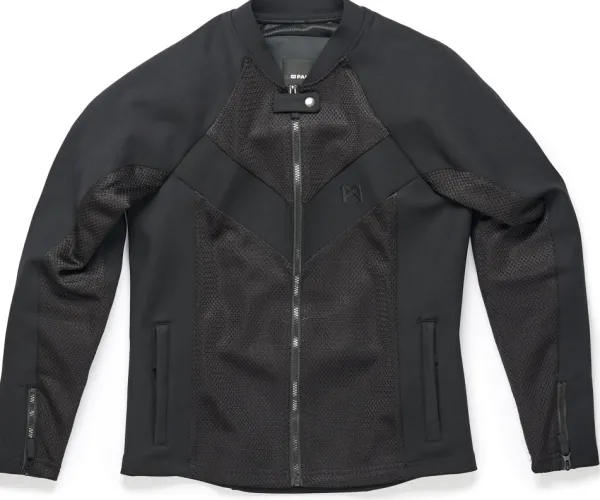 Pando Moto Stealth AAA Men Motorjas Black> Motorjassen