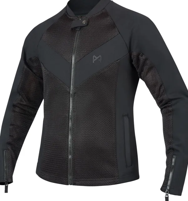 Pando Moto Stealth AAA Men Motorjas Black> Motorjassen