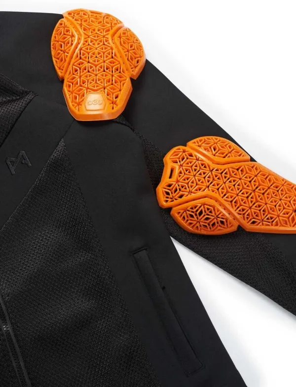 Pando Moto Stealth AAA Men Motorjas Black> Motorjassen