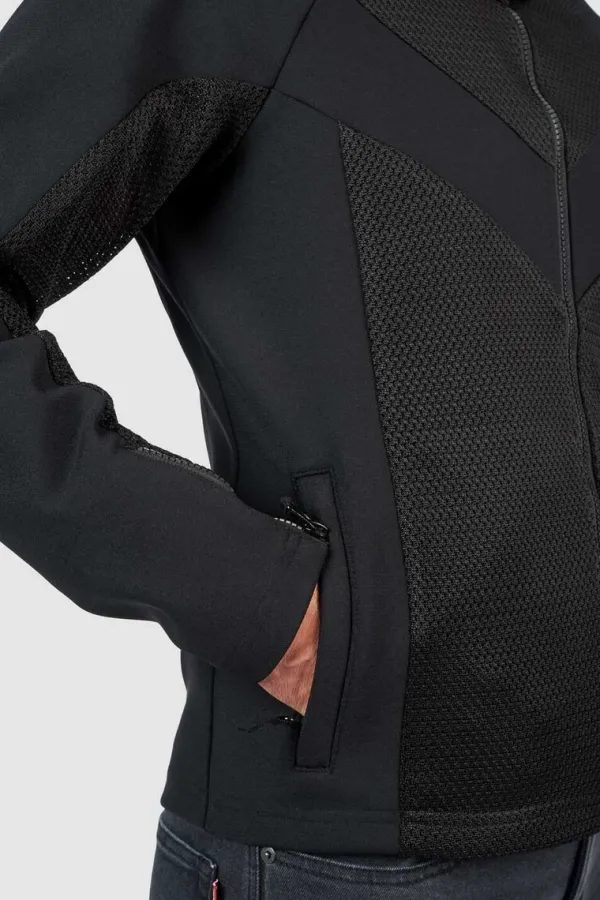 Pando Moto Stealth AAA Men Motorjas Black> Motorjassen