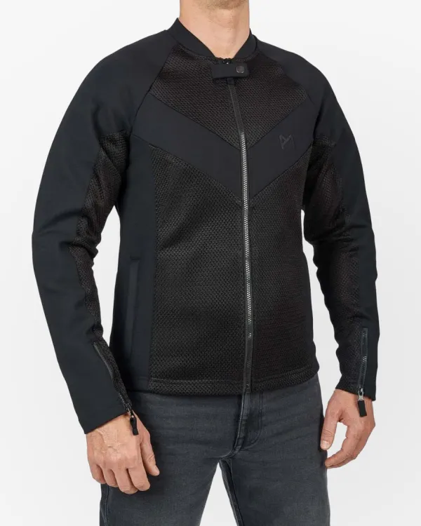 Pando Moto Stealth AAA Men Motorjas Black> Motorjassen