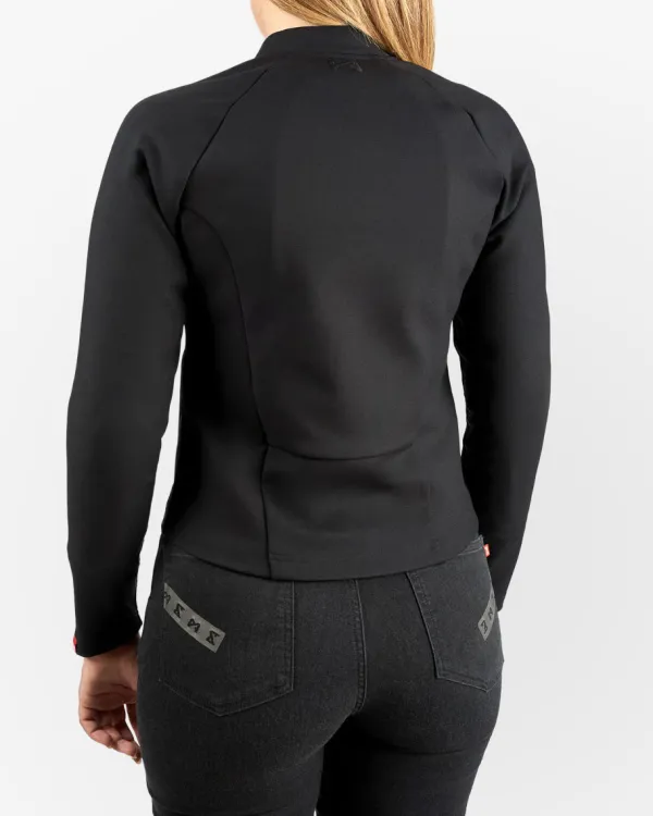 Pando Moto Stealth AAA Women Motorjas Black> Motorjassen