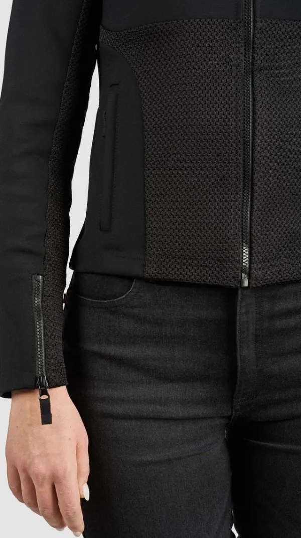 Pando Moto Stealth AAA Women Motorjas Black> Motorjassen