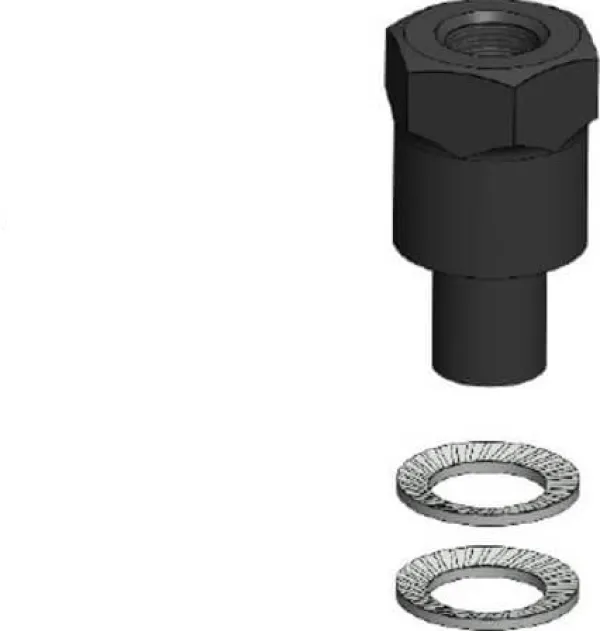 Quad Lock Adapter smartphone houder voor montage an spiegelstang - M8/M10 Adapter smartphone houder voor montage an spiegelstang - M8/M10> Telefoonhouders