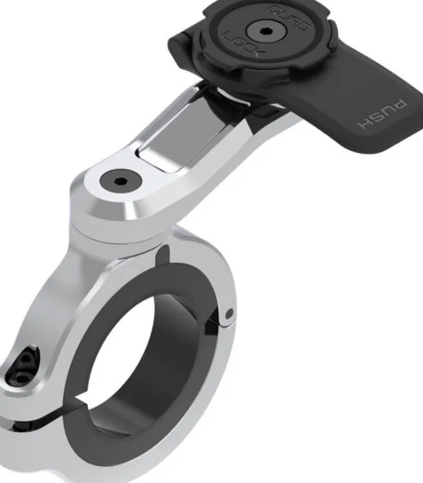 Quad Lock Pro Chrome Handlebar Mount - Large for FATBAR / Special CUSTOM handlebars Pro Chrome Handlebar Mount - Large for FATBAR / Special CUSTOM handlebars> Telefoonhouders