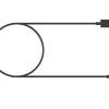 Quad Lock Weatherproof Wireless Charger Right Angle Cable> Telefoonhouders