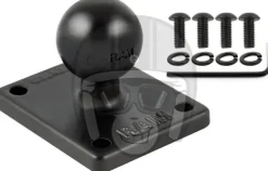 RAM 2X 1.7" Adapter Base With 1" Ball> Telefoonhouders