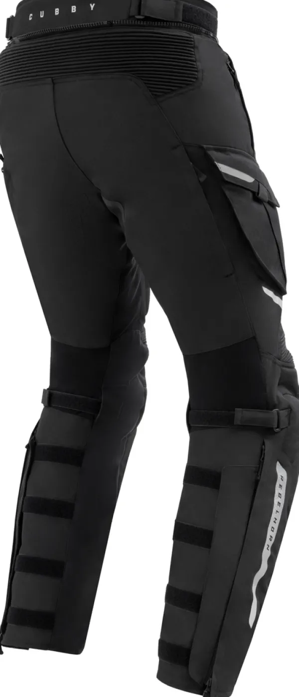 Rebelhorn Cubby 5 Motorbroek Black> Motorbroeken