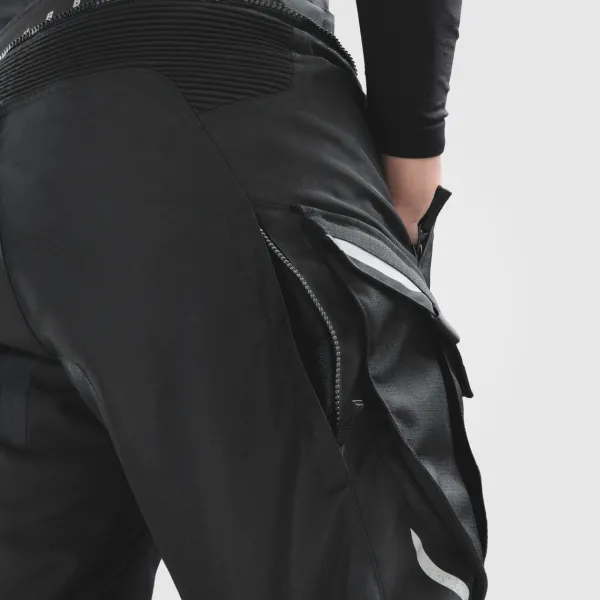 Rebelhorn Cubby 5 Motorbroek Black/Grey> Motorbroeken