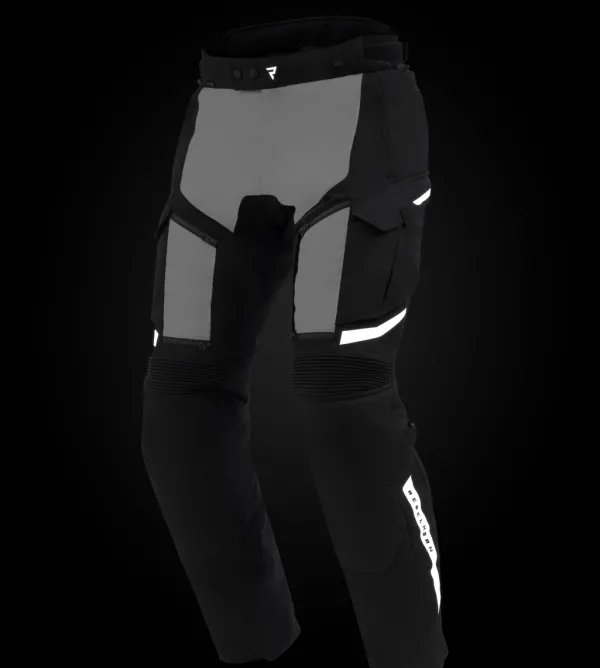 Rebelhorn Cubby 5 Motorbroek Black/Grey> Motorbroeken