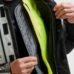 Rebelhorn Cubby 5 Motorjas Black/Grey/Fluo Yellow><noscript><img width=