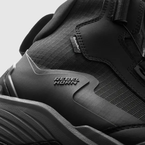 Rebelhorn Defender Boots Black>Heren Korte Motorlaarzen|Heren Motorlaarzen