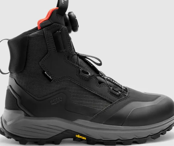 Rebelhorn Defender Boots Black>Heren Korte Motorlaarzen|Heren Motorlaarzen
