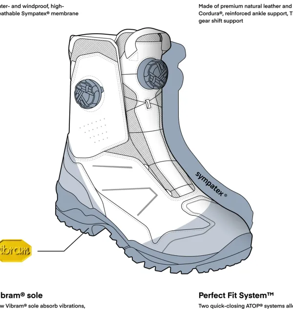 Rebelhorn Defender-X Boots Black>Heren Heren Motorlaarzen