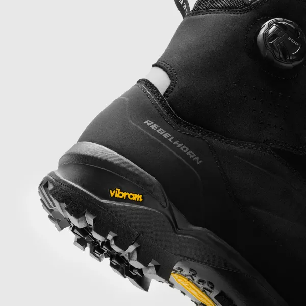 Rebelhorn Defender-X Boots Black>Heren Heren Motorlaarzen