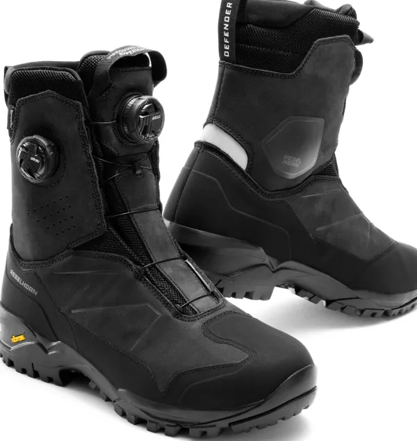 Rebelhorn Defender-X Boots Black>Heren Heren Motorlaarzen